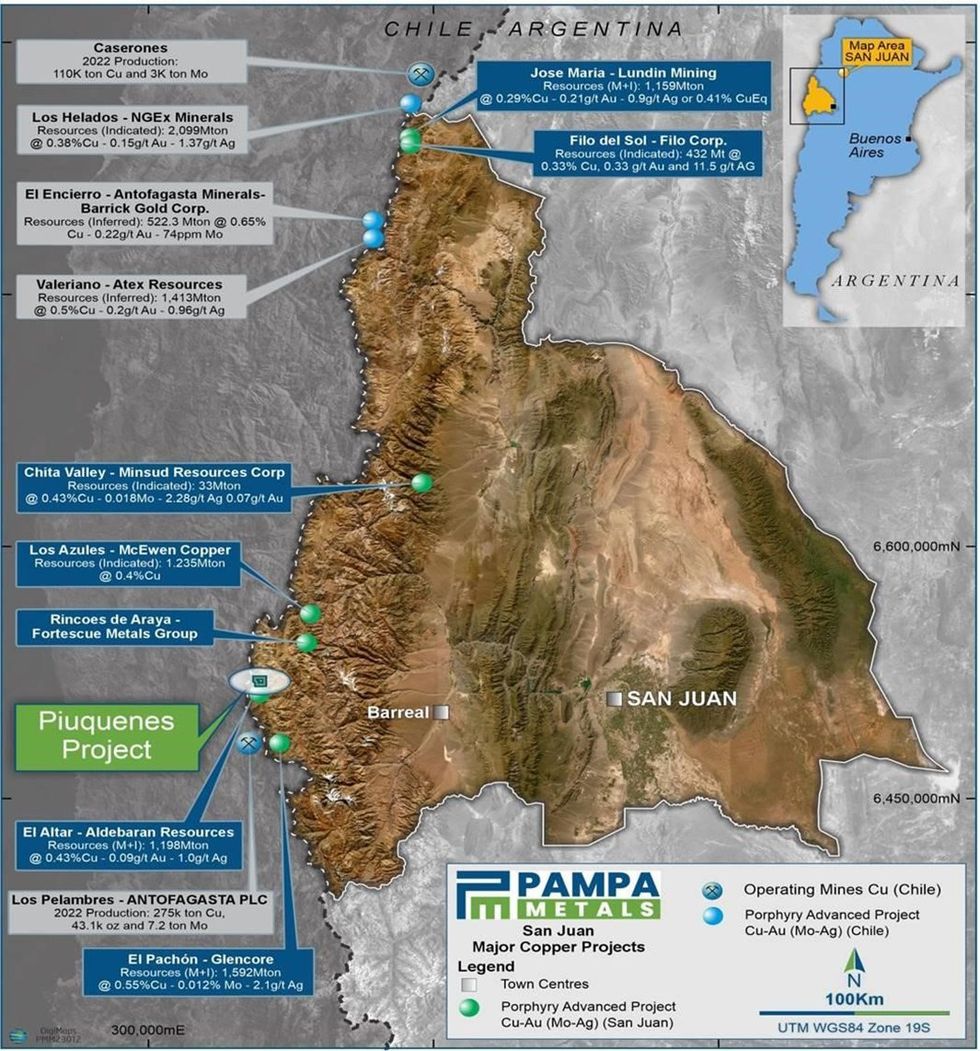 Piuquenes Copper-Gold Project