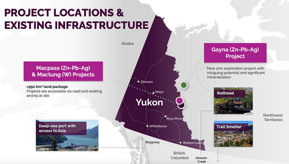 Project Locations and Existing Infrastructure