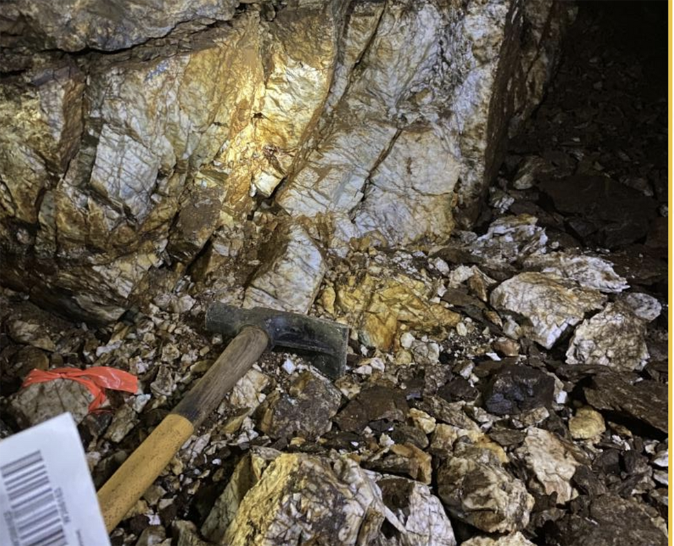 Prospect Ridge Resources gold mineralization