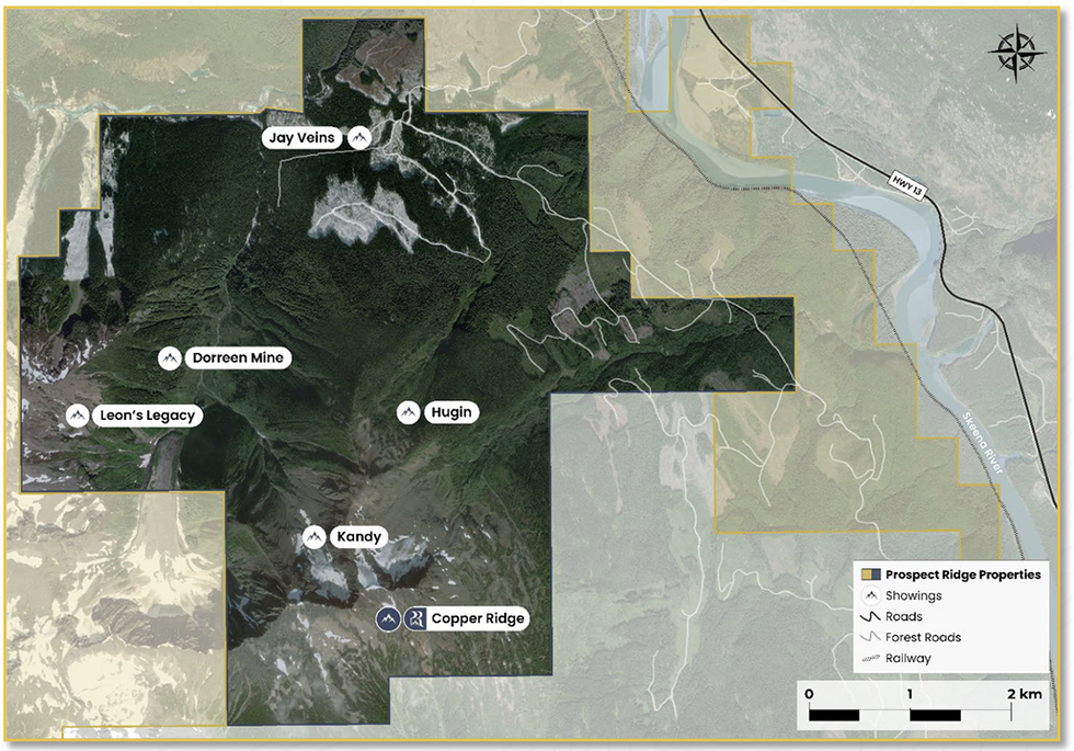 Prospect Ridge Resources u200bKnauss Creek Property