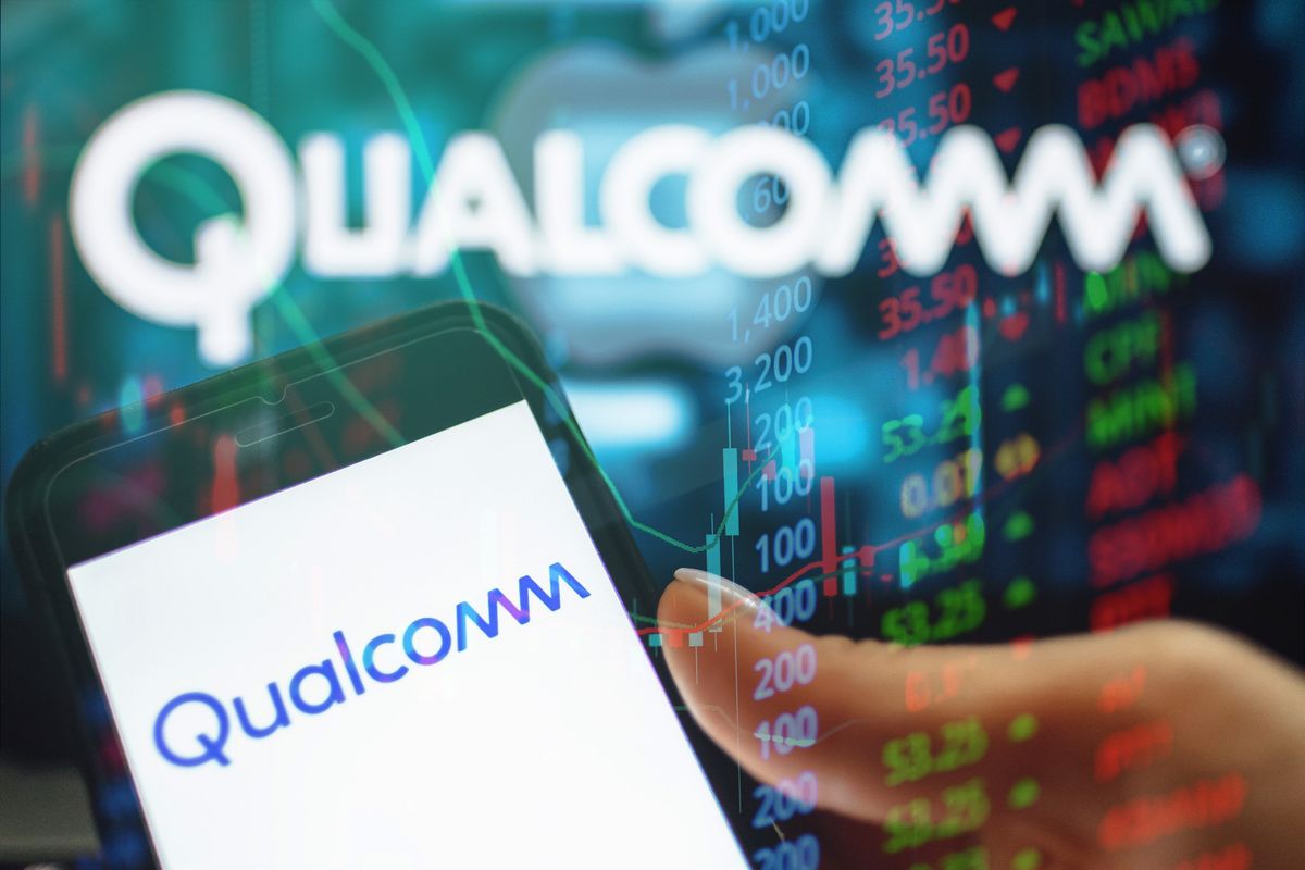 Qualcomm and stockchart