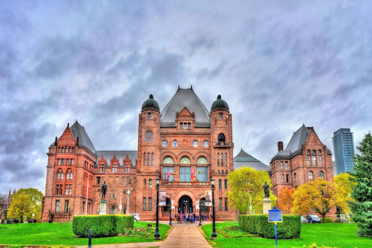 Queens Park, Toronto, Canada.