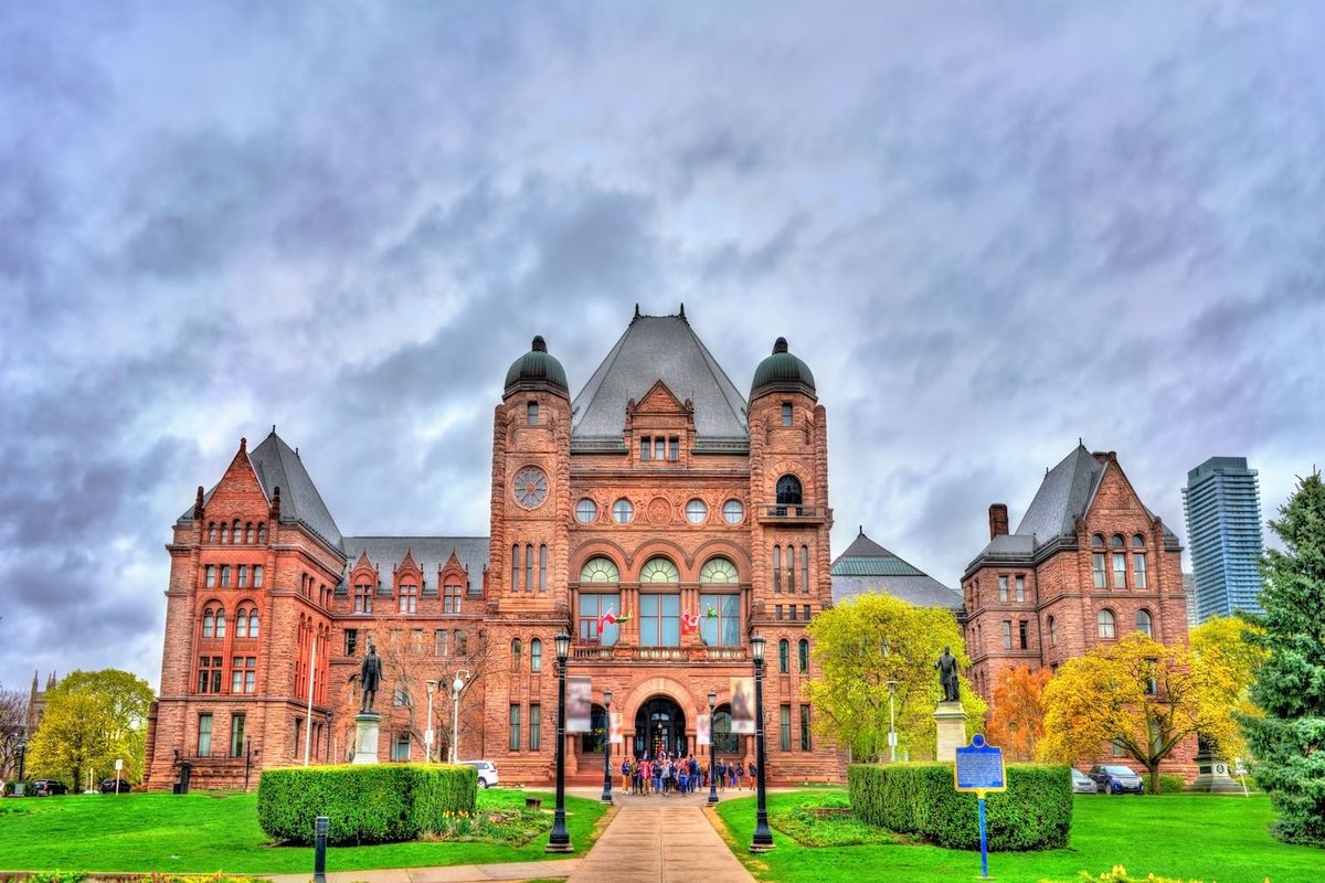 Queens Park, Toronto, Canada.