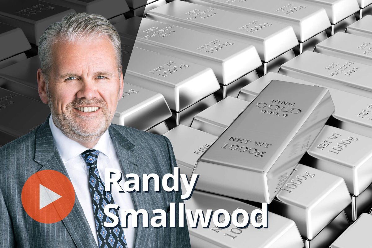 Randy Smallwood, gold bars.