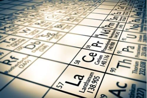 rare earths on periodic table