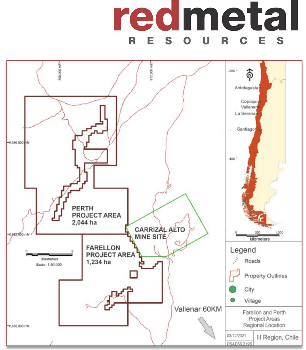 Red Metal Resources projects