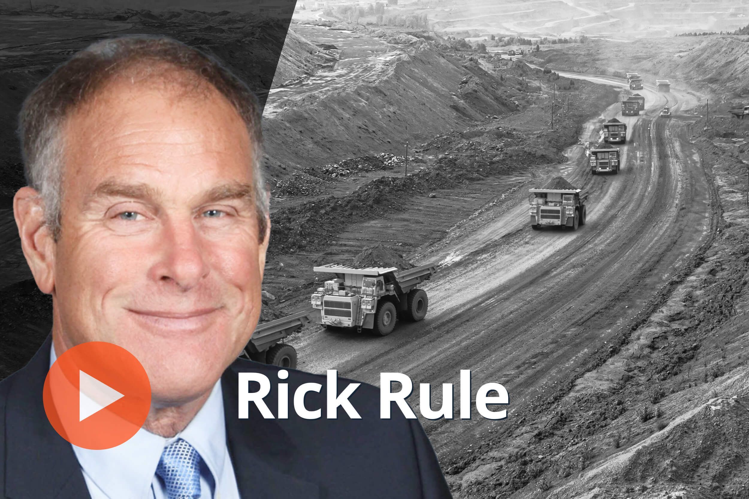 Rick Rule, mine site.