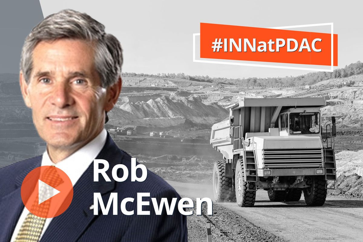 Rob Mcewen, mine site.