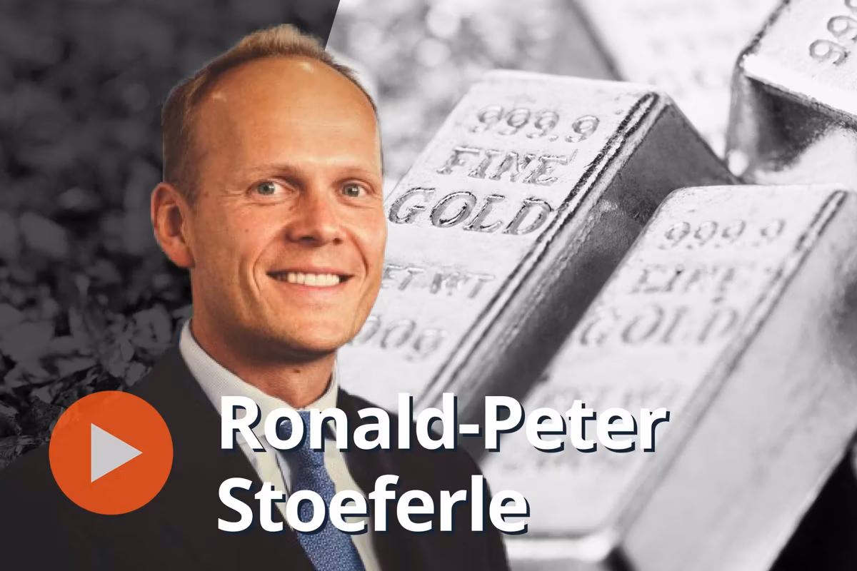 Ronald-Peter Stoeferle, gold bars.
