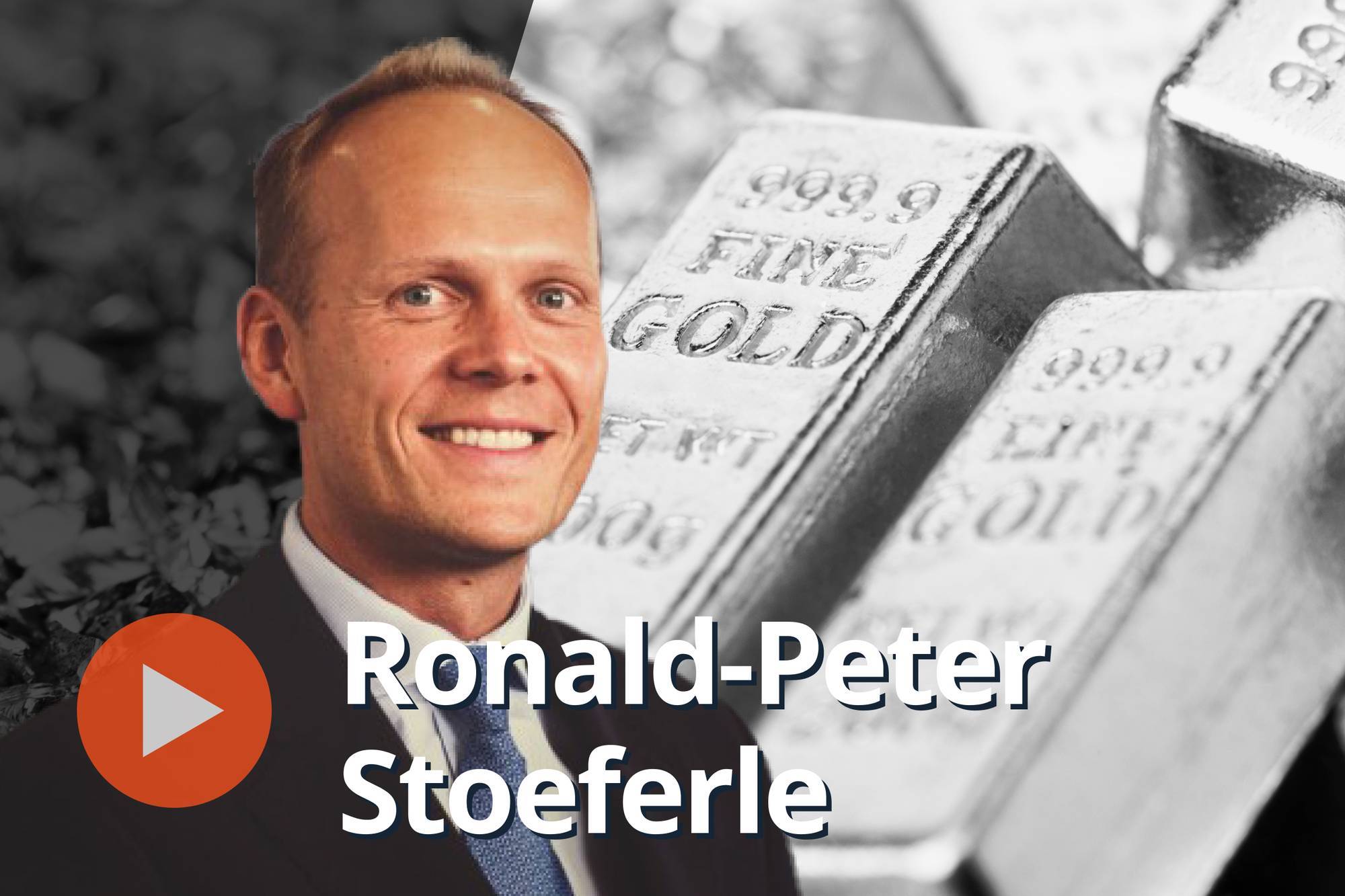Ronald-Peter Stoeferle, gold bars.