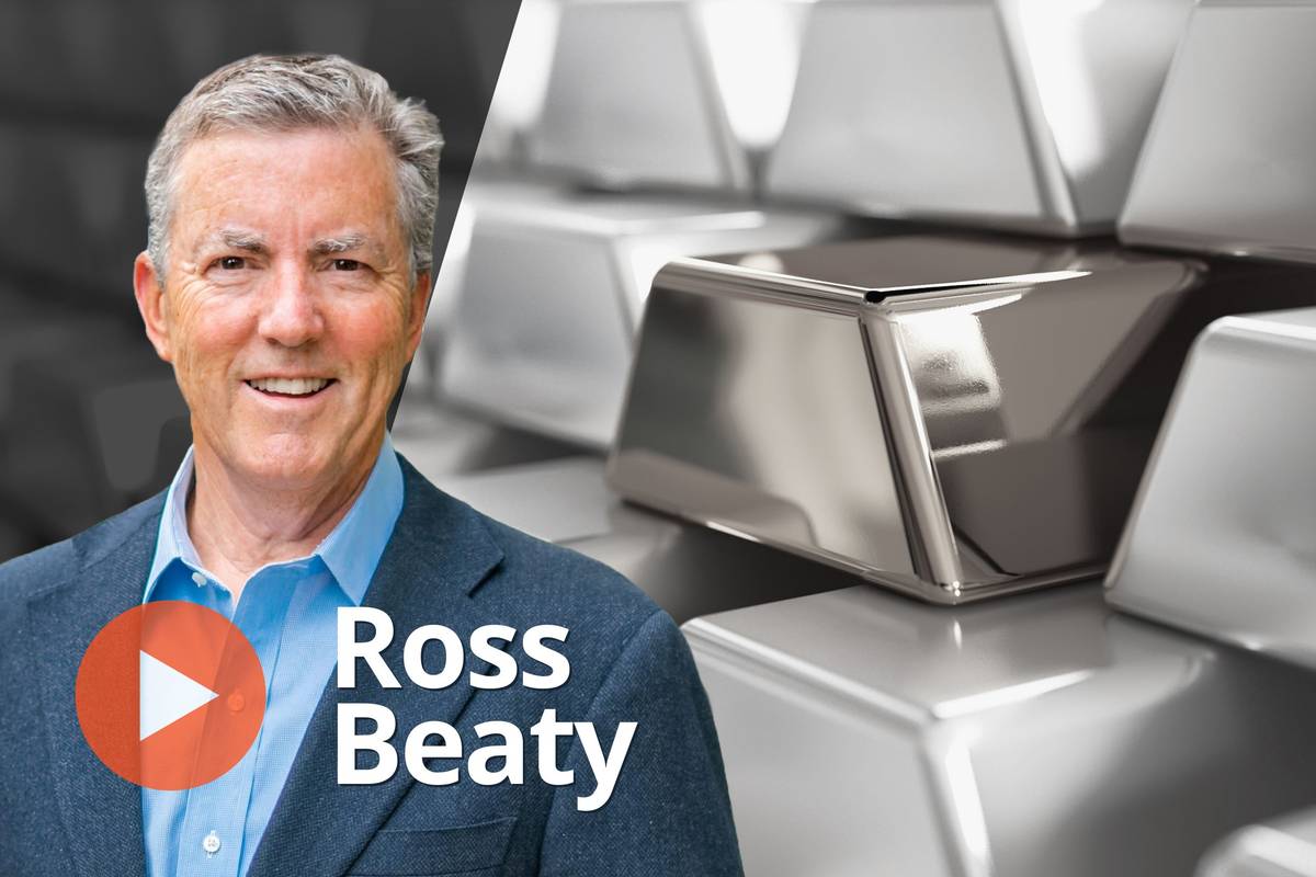 Ross Beaty silver bars.