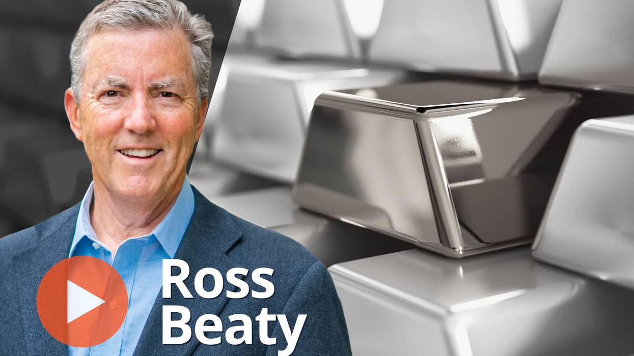 Ross Beaty silver bars.