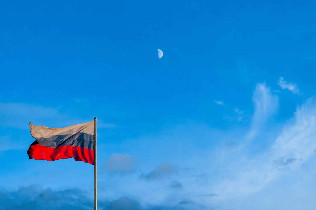 Russian flag.