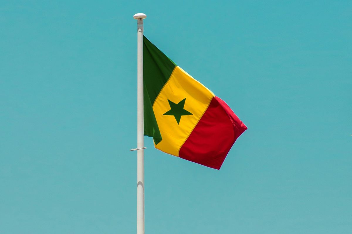 Senegal flag.