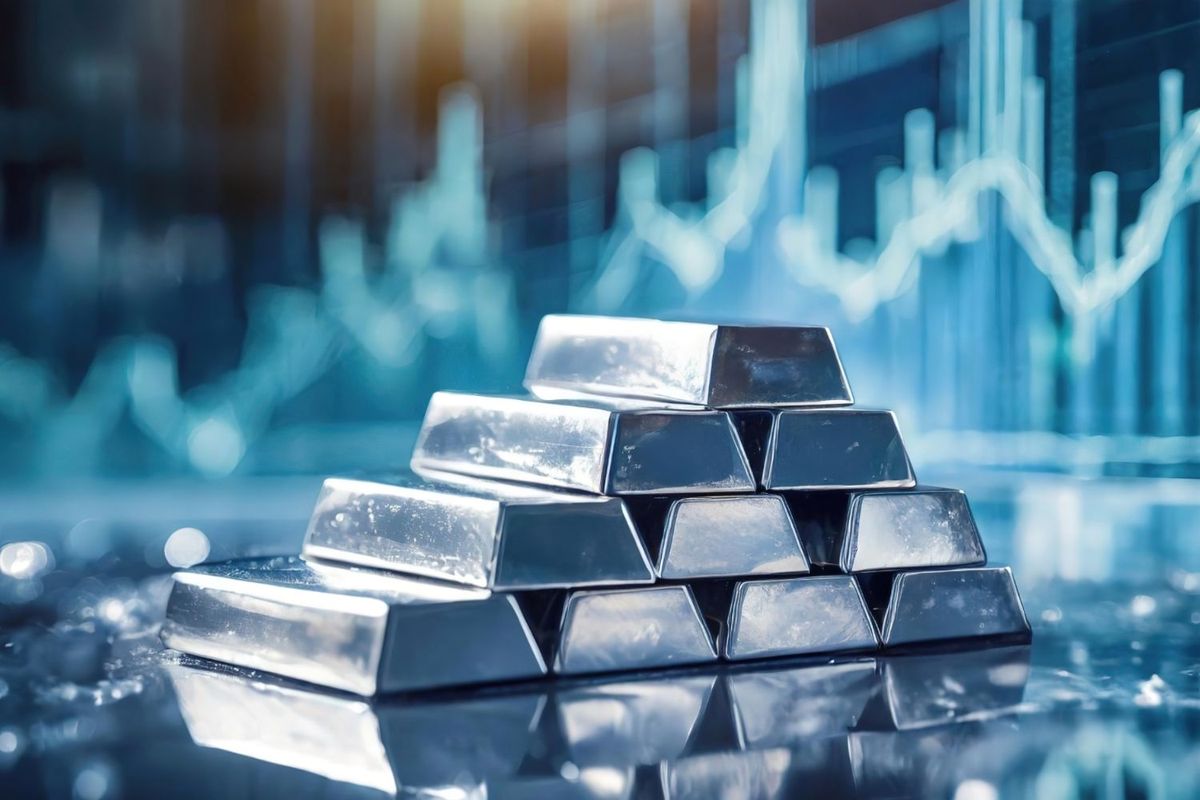 Silver bars.