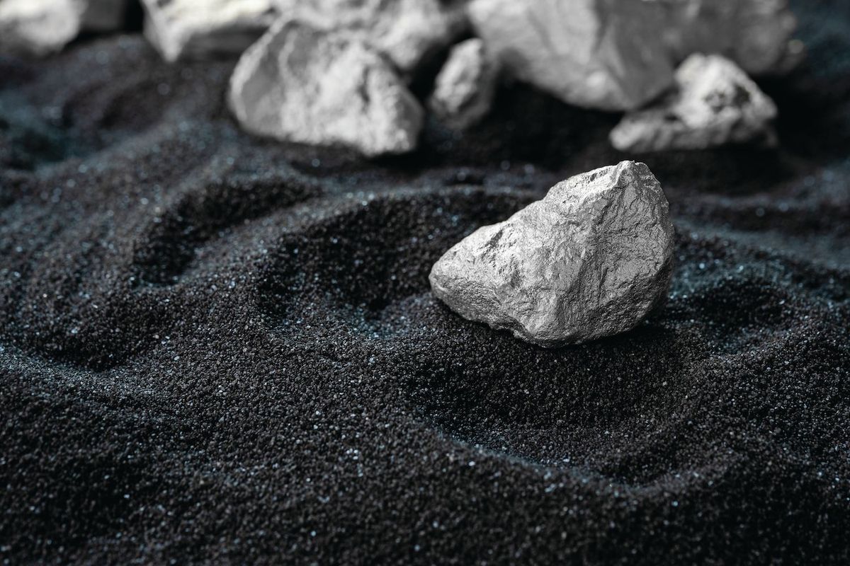 Silver nuggets.