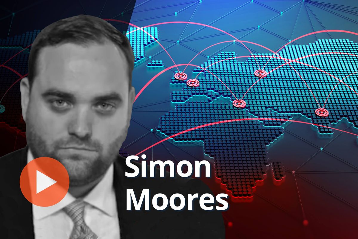 simon moores, world map