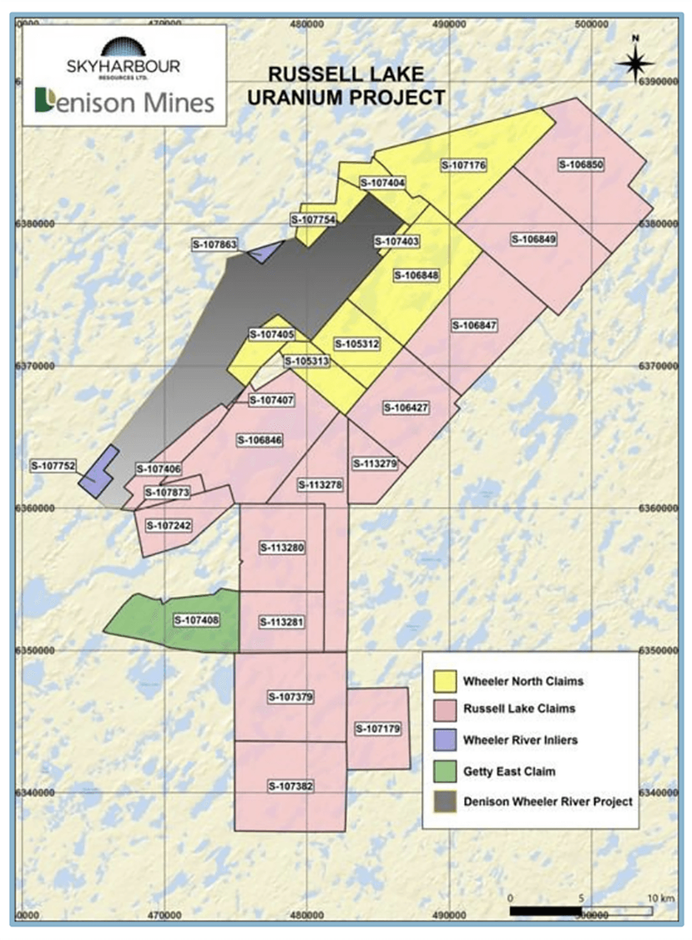 Skyharbour Resources Russel Lake Uranium Project