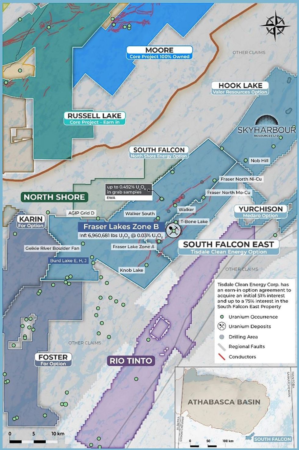 Skyharbour Resources' Secondary Projects