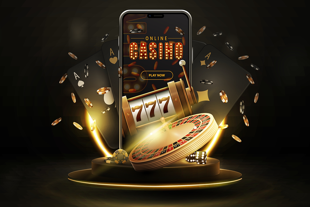 smartphone on podium