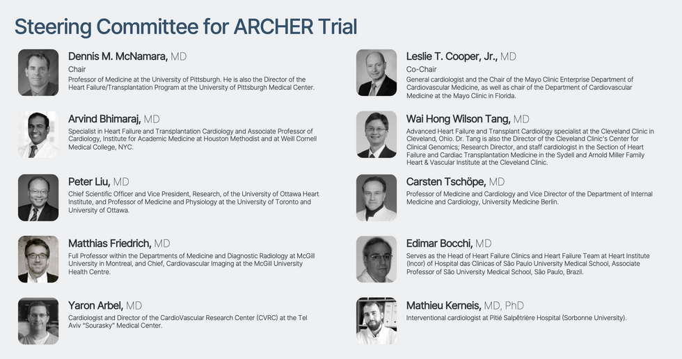 Steering Committee for Archer Trial