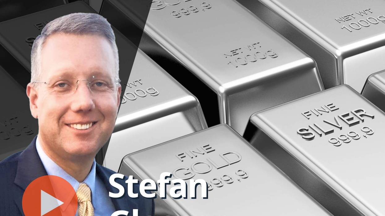 Stefan Gleason, gold and silver bars.