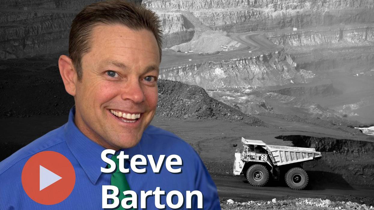 Steve Barton, mine site.