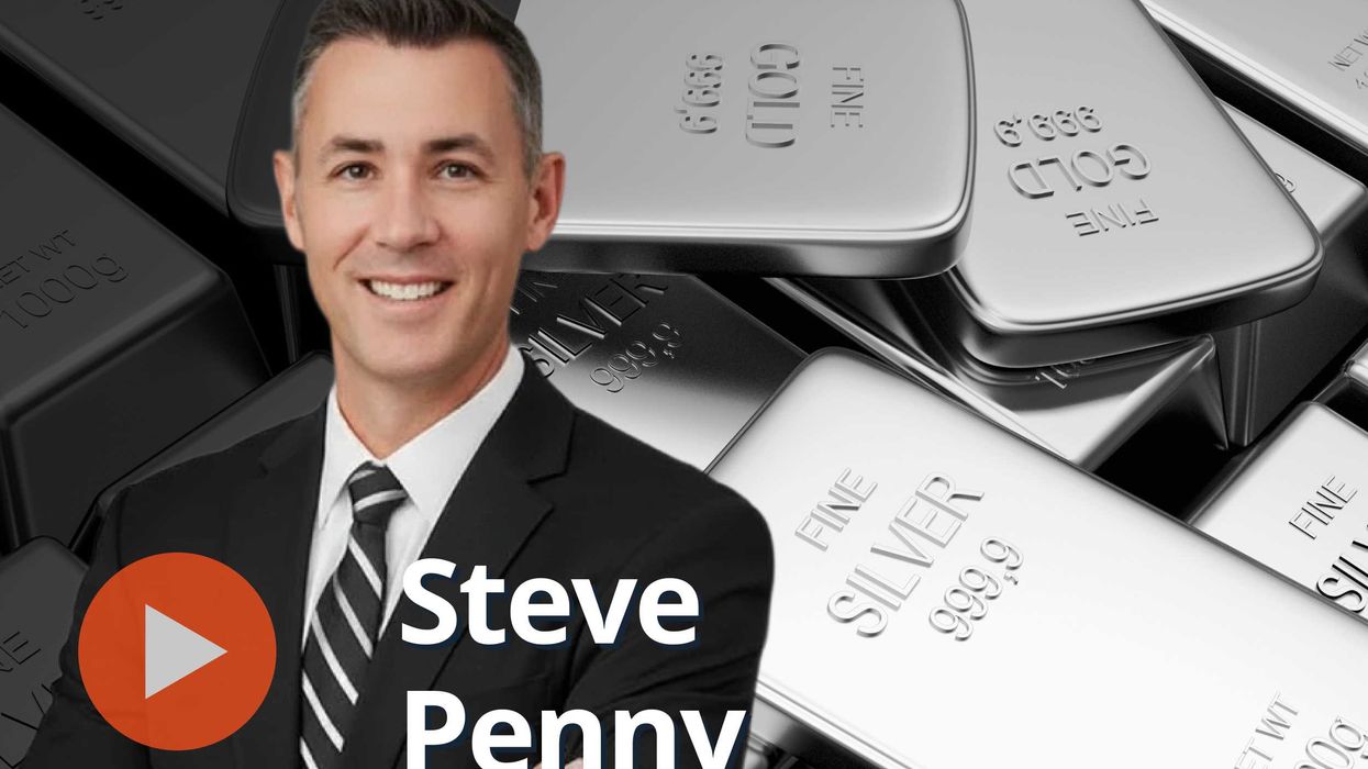 Steve Penny, gold and silver bars.