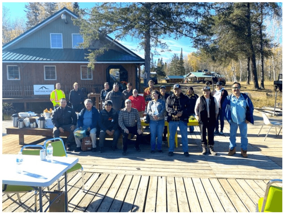 Tartisan Nickel's involvement in Treaty No. 3 First Nations