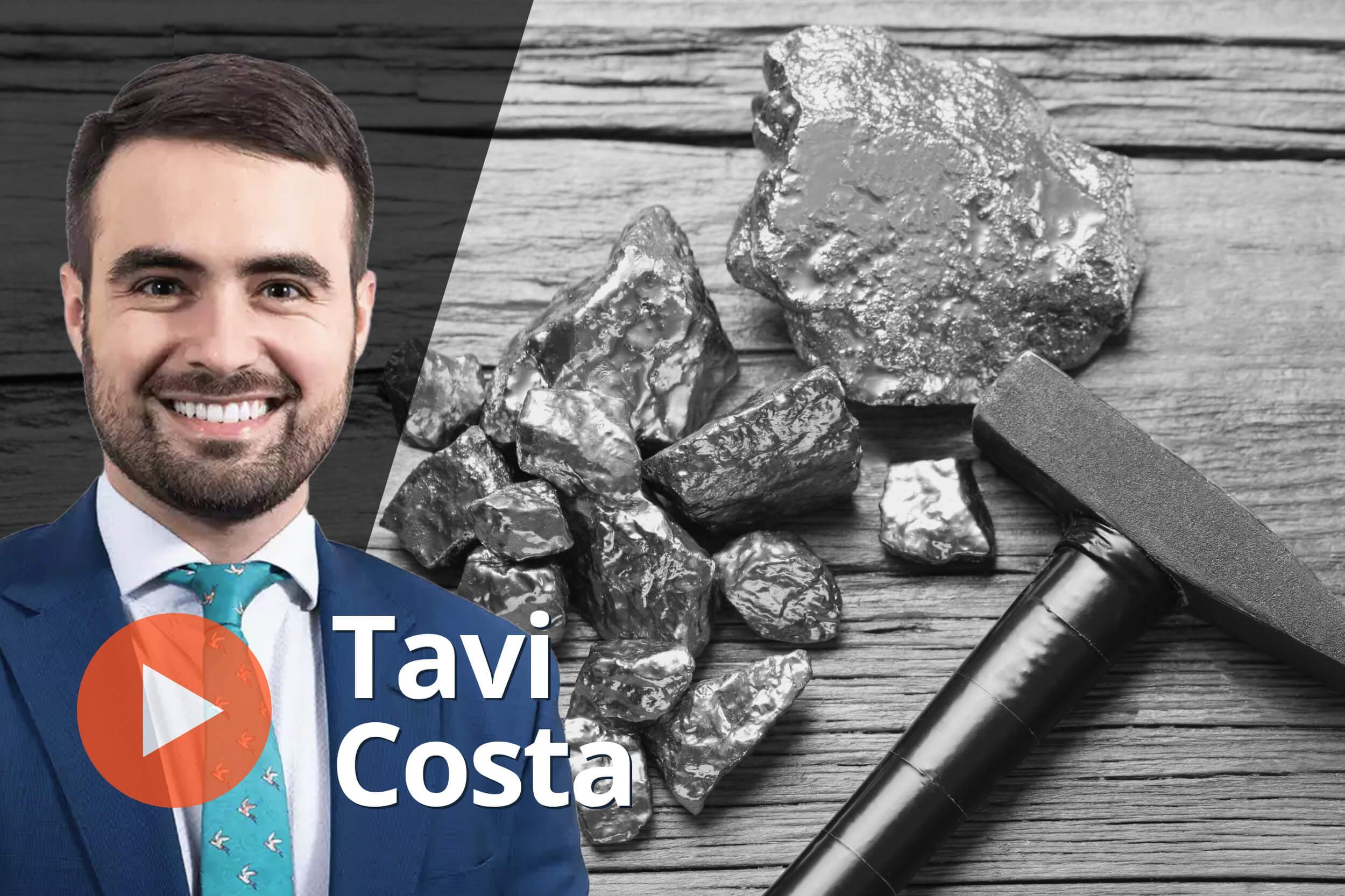 Tavi Costa, gold nuggets.