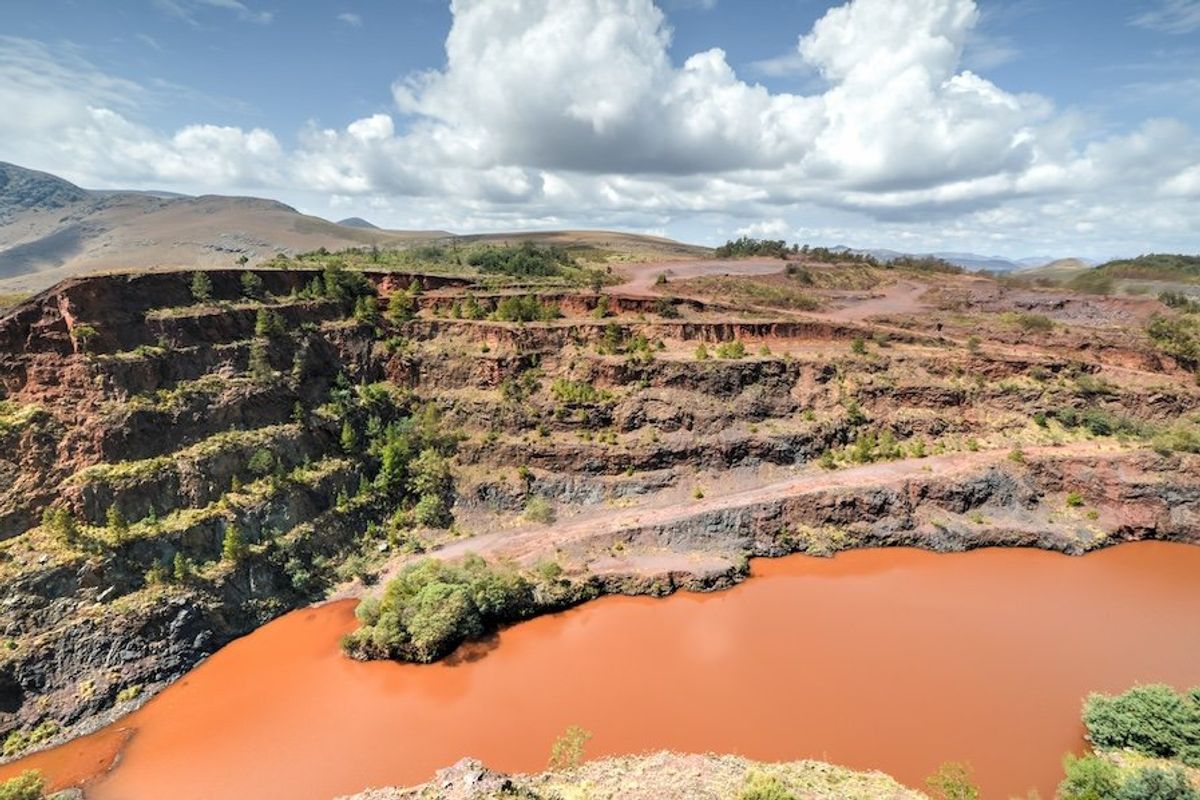 The Ngwenya mine in Swaziland.