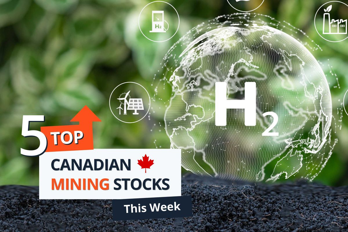 Top 5 Canadian Mining Stocks This Week: MAX Power Energized with 83 Percent Gain