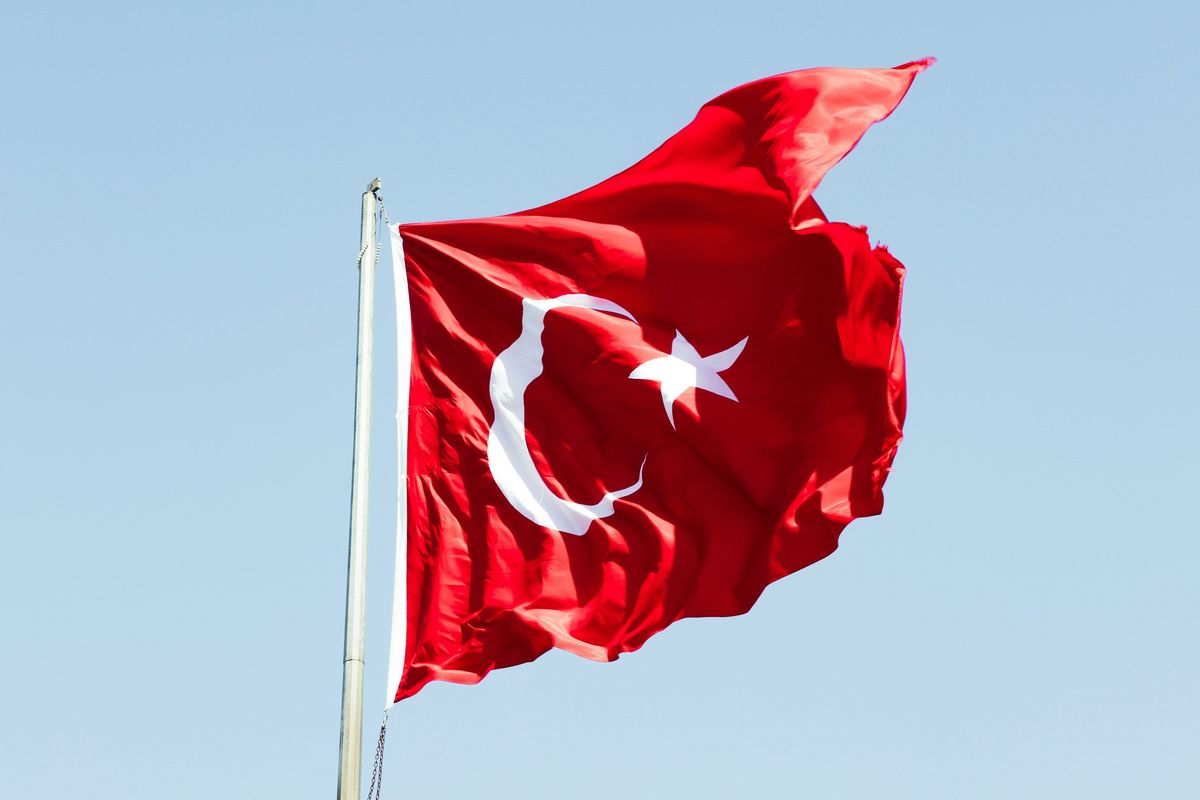 Turkey flag.