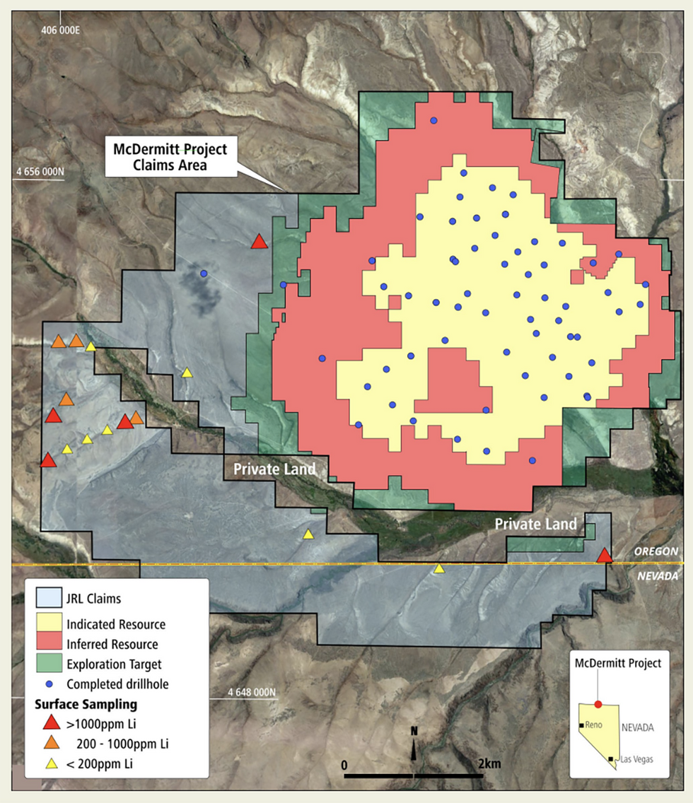 u200bMcDermitt Lithium Project