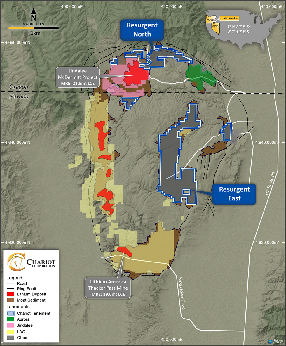 \u200bResurgent Project, Nevada and Oregon