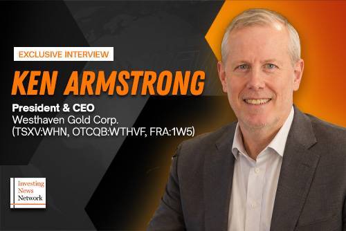 Westhaven Gold President and CEO Ken Armstrong.