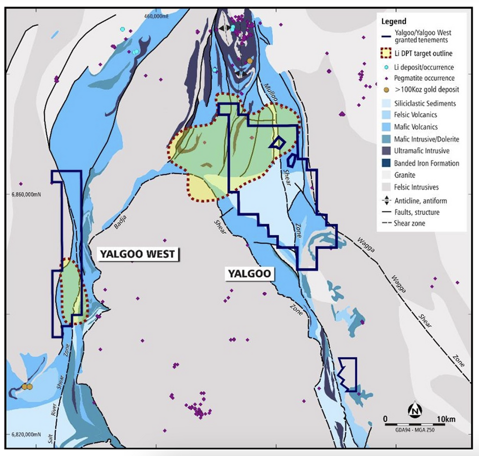 Yalgoo and Yalgoo West Project