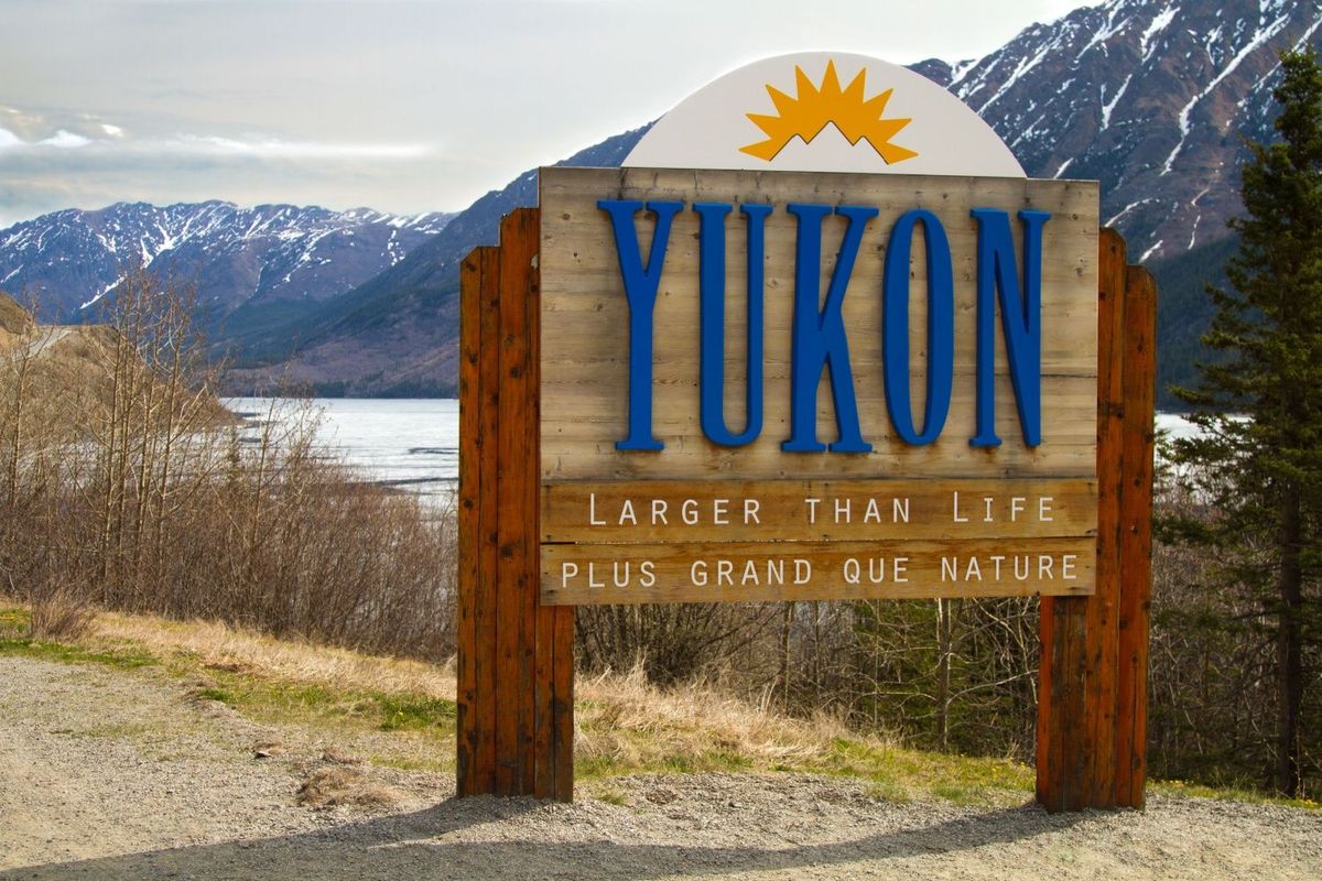 Yukon sign.
